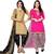 Beige digital print cotton salwar