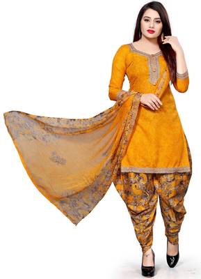 Grey abstract print cotton salwar 3