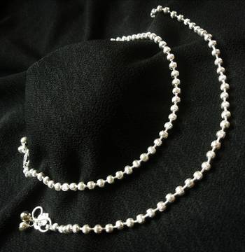 Silver anklets 1