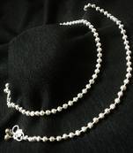 Silver anklets