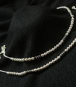 Silver anklets