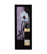 Botanical Floral Design Satin Matt Texture UV Art Painting