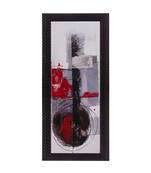 Botanical Floral Design Satin Matt Texture UV Art Painting