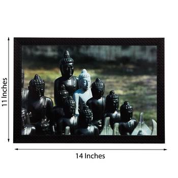 Multiple Lord Buddha Satin Matt Texture UV Art Painting 2