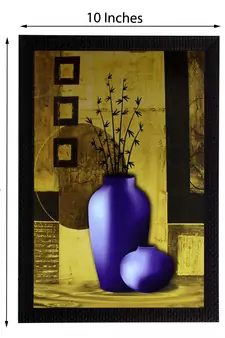 Botanical Flowers Satin Matt Texture UV Art Painting