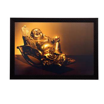 Laughing Buddha Satin Matt Texture UV Art Painting 1