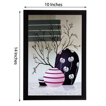 Botanical Flowers Satin Matt Texture UV Art Painting 2