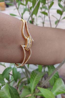 Golden and White Bracelets 1