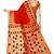 Pretty Featuring Orange Printed Cotton Bandhani Saree For Traditional Look