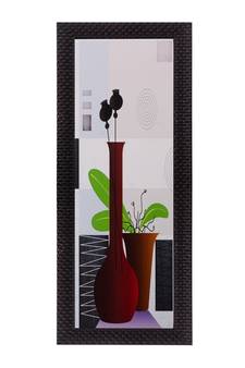 Botanical Floral Satin Matt Texture UV Art Painting