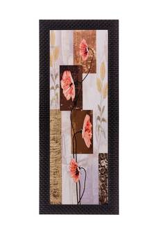 Botanical Floral Satin Matt Texture UV Art Painting