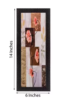 Botanical Floral Satin Matt Texture UV Art Painting