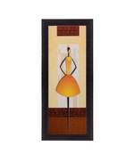 Abstract Lady Satin Matt Texture UV Art Painting