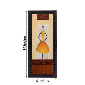 Abstract Lady Satin Matt Texture UV Art Painting 2
