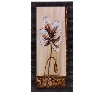 Floral Design Satin Matt Texture UV Art Painting 1