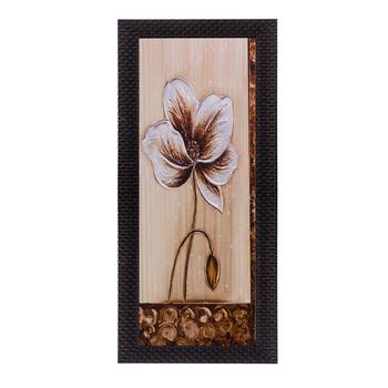 Floral Design Satin Matt Texture UV Art Painting 1