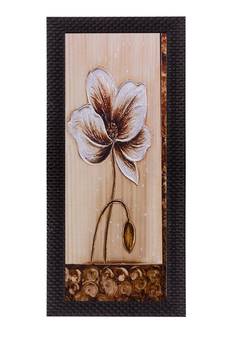 Floral Design Satin Matt Texture UV Art Painting
