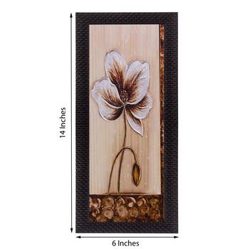 Floral Design Satin Matt Texture UV Art Painting 2