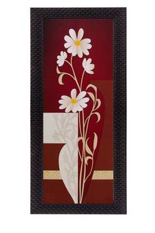 Botanical Floral Satin Matt Texture UV Art Painting