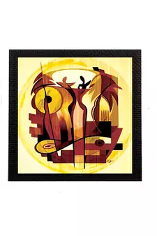 Set Of 3 Abstract Design Satin Matt Texture UV Art Painting