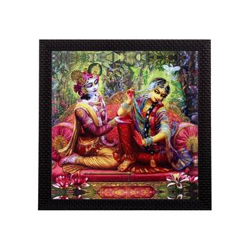 Radha Krishna Satin Matt Texture UV Art Painting 1