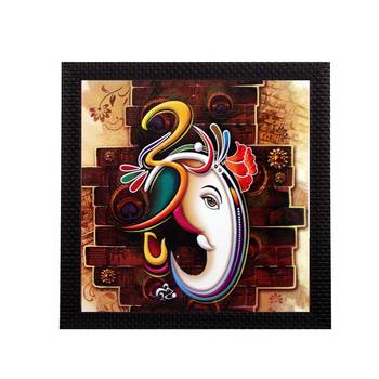Ganesha Theme Satin Matt Texture UV Art Painting 1