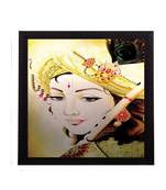 Legendry Lord Krishna Satin Matt Texture UV Art Painting