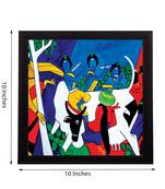 Mischievous Krishna Satin Matt Texture UV Art Painting