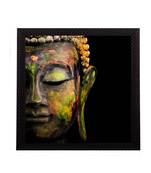Enlightening Lord Buddha Satin Matt Texture UV Art Painting