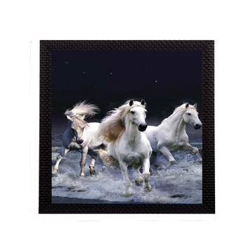Running Horsesl Satin Matt Texture UV Art Painting 1