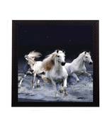 Running Horsesl Satin Matt Texture UV Art Painting