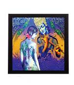 Artistic Lady and Krishna Figurine Satin Matt Texture UV Art Painting