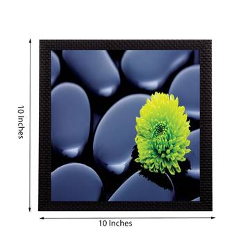 Black Stones Satin Matt Texture UV Art Painting 2