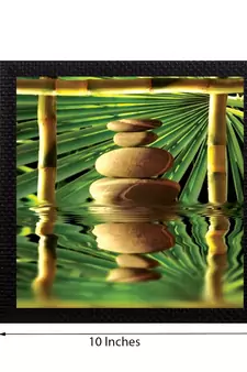 Stone In Water Satin Matt Texture UV Art Painting