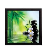 Water Lily Flower Satin Matt Texture UV Art Painting