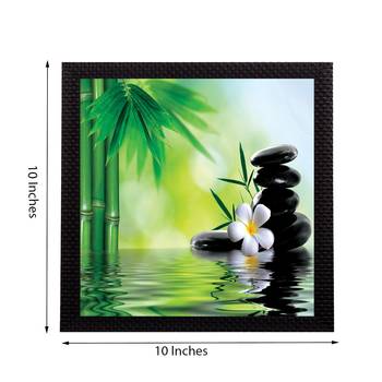 Water Lily Flower Satin Matt Texture UV Art Painting 2