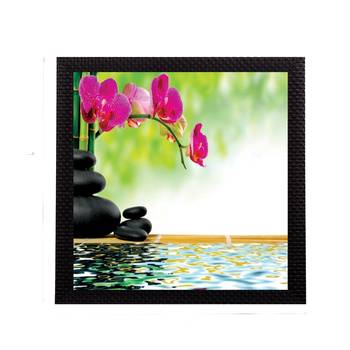 Pink Floral Satin Matt Texture UV Art Painting 1
