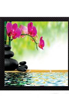 Pink Floral Satin Matt Texture UV Art Painting