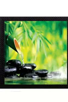 Bamboo Shoot Satin Matt Texture UV Art Painting