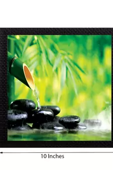Bamboo Shoot Satin Matt Texture UV Art Painting