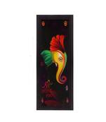 Colorful Lord Ganesha Satin Matt Texture UV Art Painting