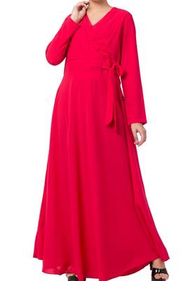 Modest Dress For Fashion Lovers Made In kashibo Matte Fabric 3