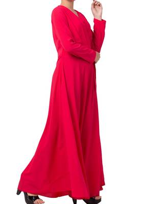 Modest Dress For Fashion Lovers Made In kashibo Matte Fabric 7