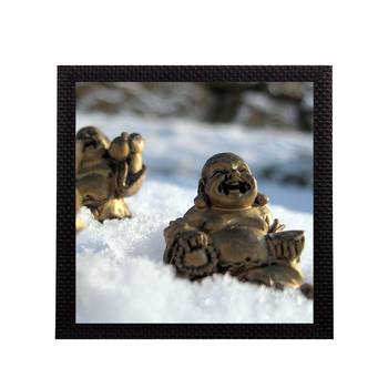 Laughing Buddha Satin Matt Texture UV Art Painting 1