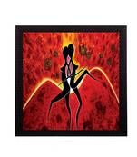 Block Human Figurine Satin Matt Texture UV Art Painting