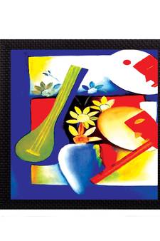 Musical Satin Matt Texture UV Art Painting