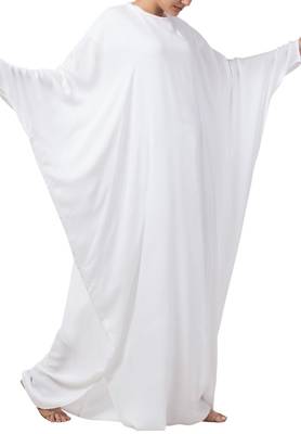 Stylish White Kaftan In kashibo Matte Fabric Made In kashibo Matte Fabric 6