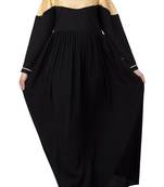 Modest Dress For Special Occasions Made In Nida Matte Fabric
