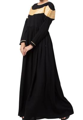 Modest Dress For Special Occasions Made In Nida Matte Fabric 5
