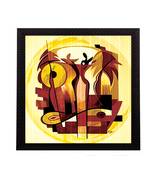 Modern Art Satin Matt Texture UV Art Painting